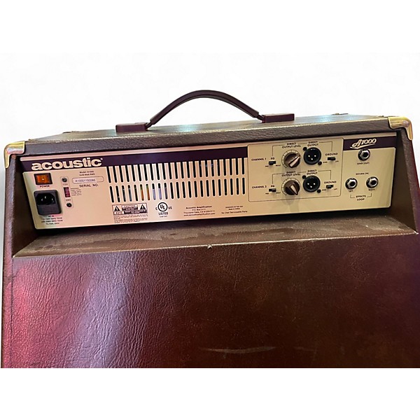 Used Acoustic A1000 2x50W Stereo Acoustic Guitar Combo Amp