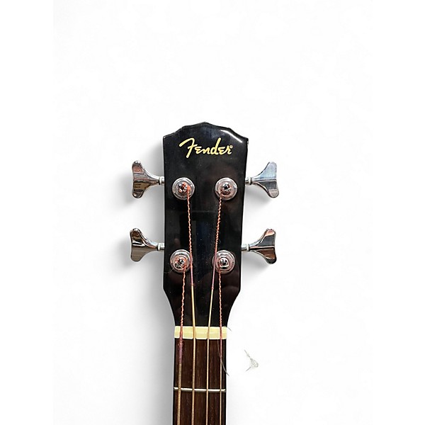 Used Fender CB100CE Natural Acoustic Bass Guitar