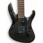Used Jackson Chris Broderick Signature Soloist 7 String Black Sparkle Solid Body Electric Guitar