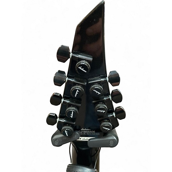 Used Jackson Chris Broderick Signature Soloist 7 String Black Sparkle Solid Body Electric Guitar