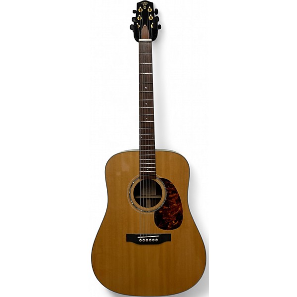 Used Voyage Air VAD-2 Natural Acoustic Electric Guitar