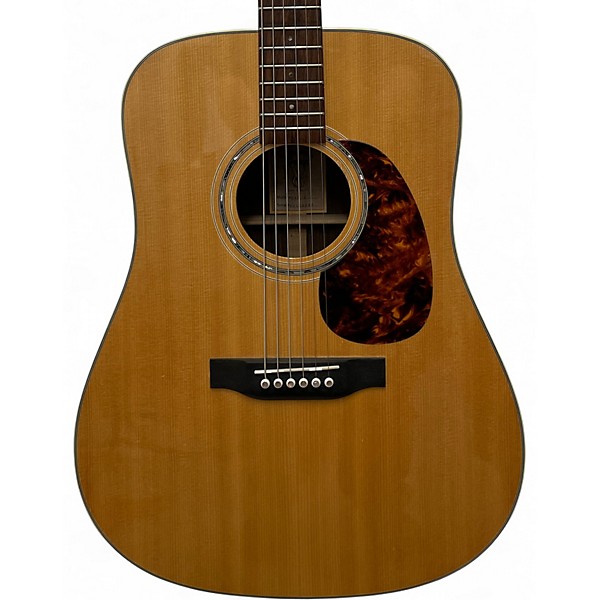 Used Voyage Air VAD-2 Natural Acoustic Electric Guitar