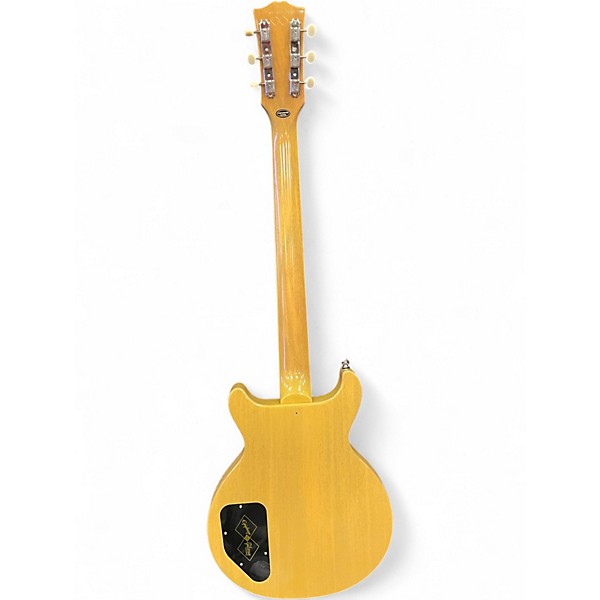 Used Epiphone Inspired by Gibson Doublecut Les Paul Special TV Yellow Solid Body Electric Guitar