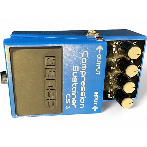 Used BOSS CS3 Compressor Sustainer Effect Pedal