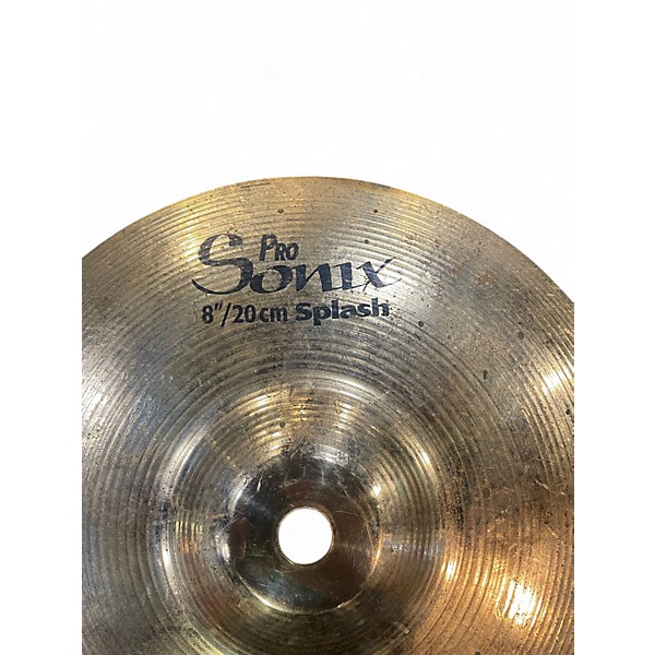 Used MEINL 8in pro sonix splash Cymbal