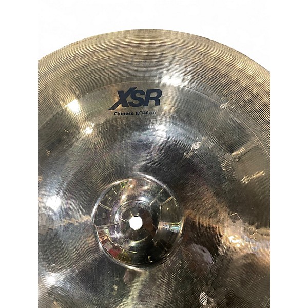 Used SABIAN 18in XSR CHINESE Cymbal