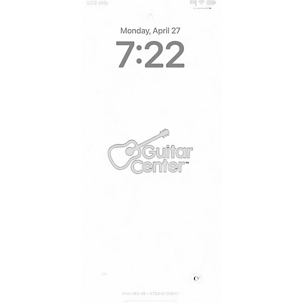 Used SABIAN 16in AAX Series Dark Crash Cymbal