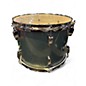 Used Pearl 12X7.5 Roadshow Mounted Tom Aqua Blue Glitter Drum