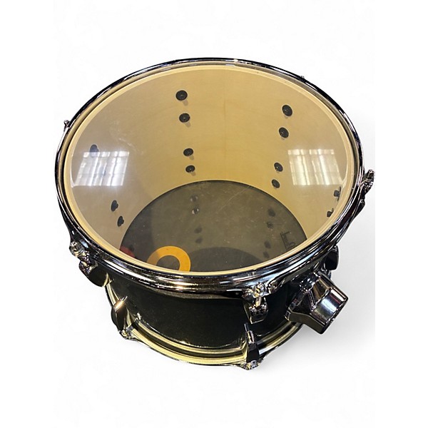 Used Pearl 12X7.5 Roadshow Mounted Tom Aqua Blue Glitter Drum