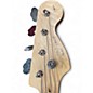 Used Squier Affinity Jazz Bass Black and White Electric Bass Guitar