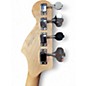 Used Squier Affinity Jazz Bass Black and White Electric Bass Guitar