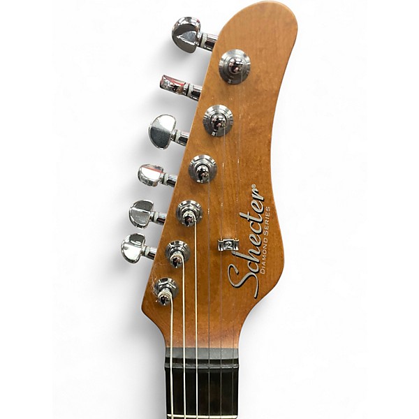 Used Schecter Guitar Research Nick Johnston Traditional HSS White Solid Body Electric Guitar