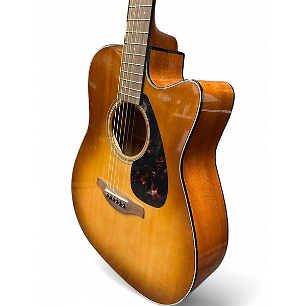 Used Yamaha FGX800C Tobacco Sunburst Acoustic Electric Guitar