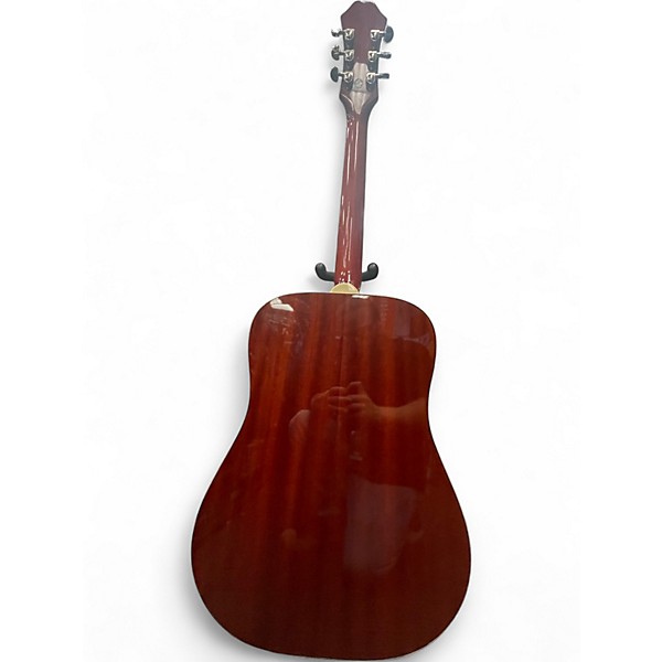 Used Epiphone Hummingbird Pro Faded Heritage Cherry Sunburst Acoustic Electric Guitar