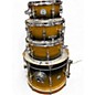 Used PDP by DW 4 Piece DJNY Black and Gold Fade Drum Kit thumbnail