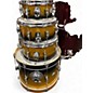 Used PDP by DW 4 Piece DJNY Black and Gold Fade Drum Kit