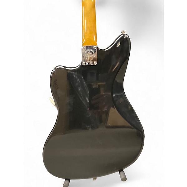 Used Fender Limited Edition 60th Anniversary Classic Jazzmaster Black Solid Body Electric Guitar