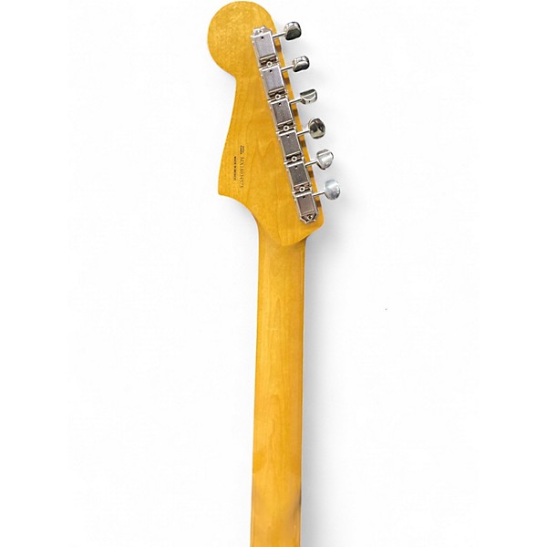 Used Fender Limited Edition 60th Anniversary Classic Jazzmaster Black Solid Body Electric Guitar