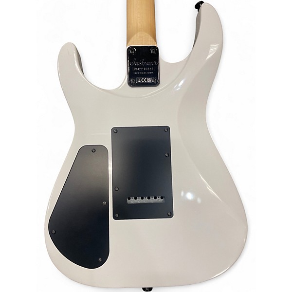 Used Jackson JS22 Dinky Classic White Solid Body Electric Guitar