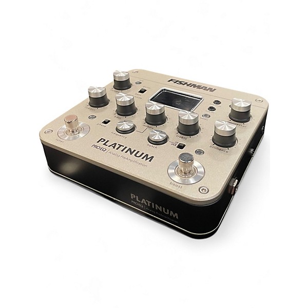 Used Fishman PROPLT201 Platinum EQ Pre With DI Effect Pedal