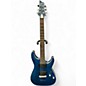 Used Schecter Guitar Research C1 Platinum TRANSPARENT MIDNIGHT BLUE Solid Body Electric Guitar thumbnail