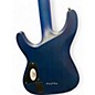 Used Schecter Guitar Research C1 Platinum TRANSPARENT MIDNIGHT BLUE Solid Body Electric Guitar