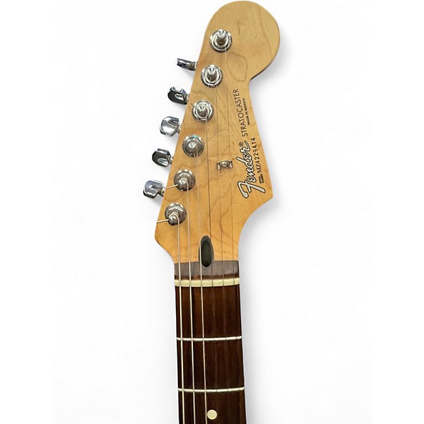 Used Fender Standard Roland Stratocaster Black Solid Body Electric Guitar