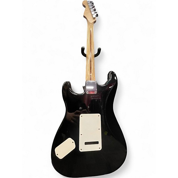 Used Fender Standard Roland Stratocaster Black Solid Body Electric Guitar