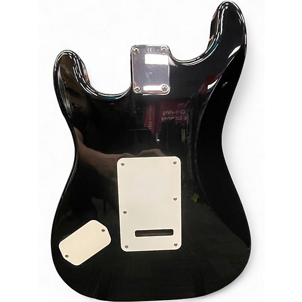 Used Fender Standard Roland Stratocaster Black Solid Body Electric Guitar