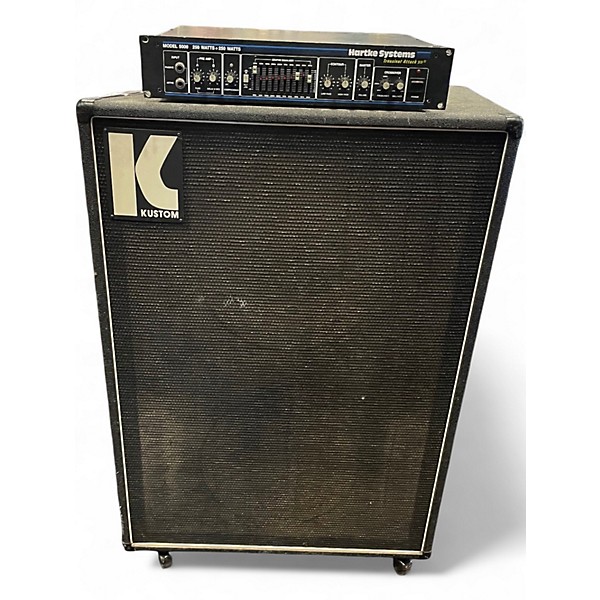 Used Kustom 2-15 B Bass Cabinet