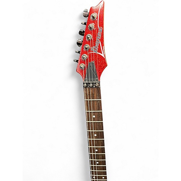 Used Ibanez RG550XH 30 Fret Red Sparkle Solid Body Electric Guitar