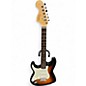 Used Squier Affinity Stratocaster Left Handed Sunburst Electric Guitar thumbnail