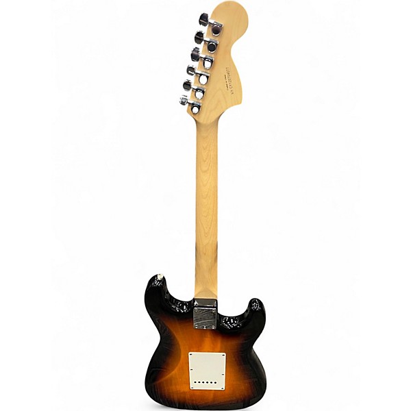 Used Squier Affinity Stratocaster Left Handed Sunburst Electric Guitar