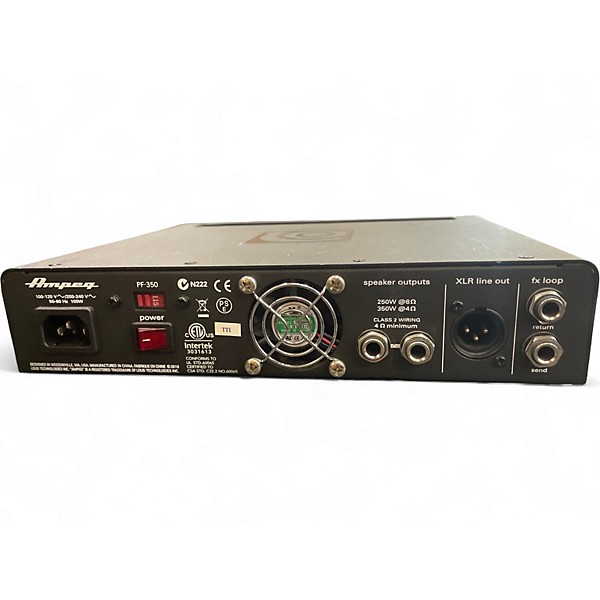 Used Ampeg PF350 Portaflex 350W Bass Amp Head