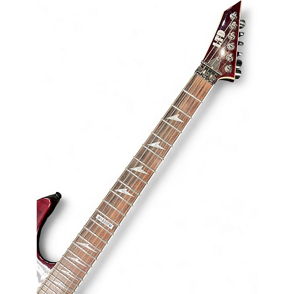 Used ESP LTD M300FM Crimson Red Trans Solid Body Electric Guitar