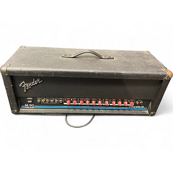 Used Fender M-80 Solid State Guitar Amp Head