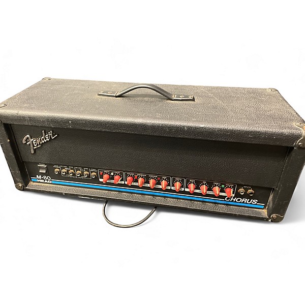 Used Fender M-80 Solid State Guitar Amp Head