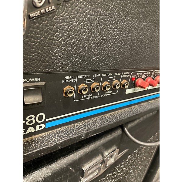 Used Fender M-80 Solid State Guitar Amp Head