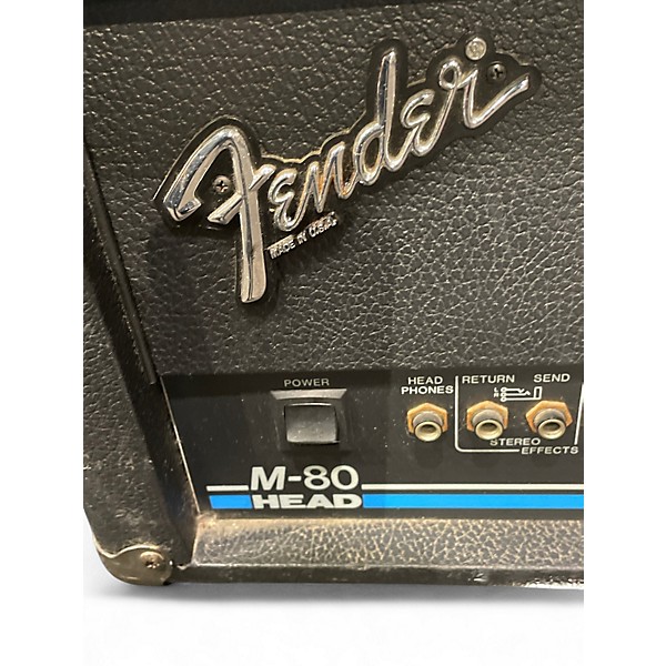 Used Fender M-80 Solid State Guitar Amp Head