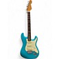 Used 2023 Fender American Professional II Stratocaster Miami Blue Solid Body Electric Guitar thumbnail