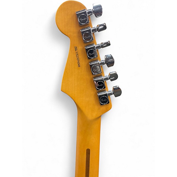 Used 2023 Fender American Professional II Stratocaster Miami Blue Solid Body Electric Guitar