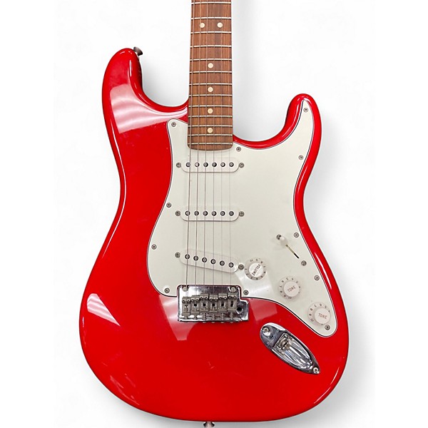 Used 2019 Fender Player Stratocaster Sonic Red Solid Body Electric Guitar