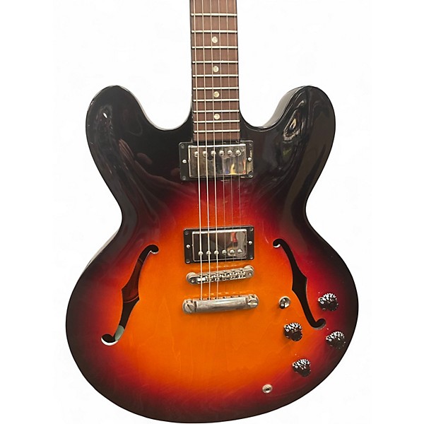 Used Gibson ES335 Studio 2 Color Sunburst Solid Body Electric Guitar