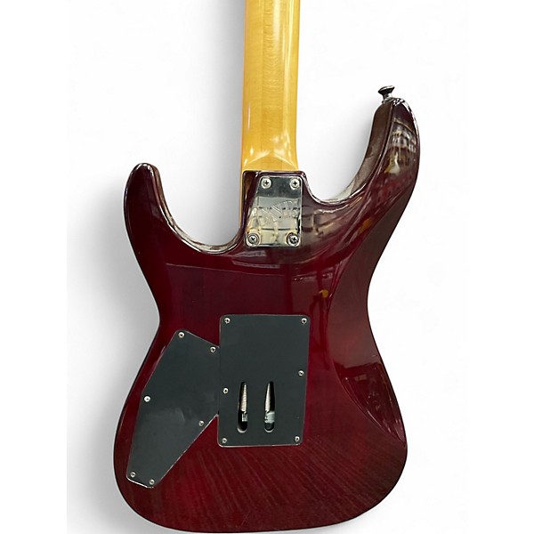 Used ESP LTD M100FM Burgundy Solid Body Electric Guitar