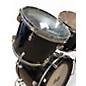 Used Ludwig 4 Piece Accent CS Combo Kit Black Drum Kit