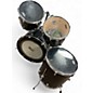 Used Ludwig 4 Piece Accent CS Combo Kit Black Drum Kit
