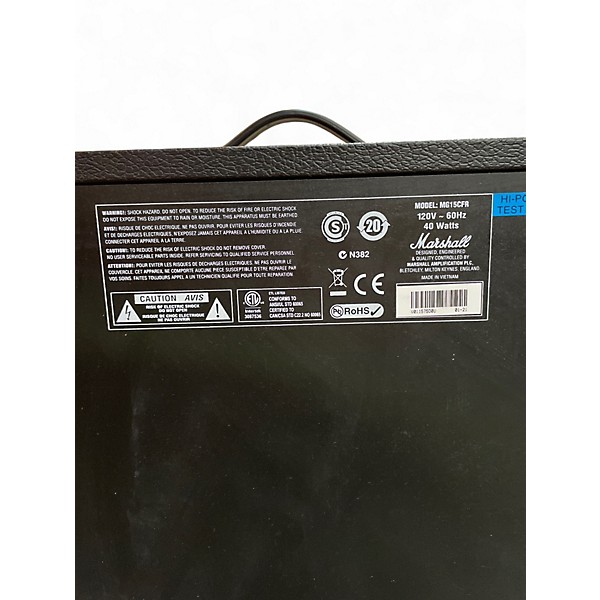 Used Marshall MG15CFR Guitar Combo Amp