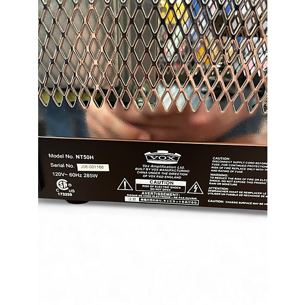 Used VOX NT50H Night Train 50W Tube Guitar Amp Head