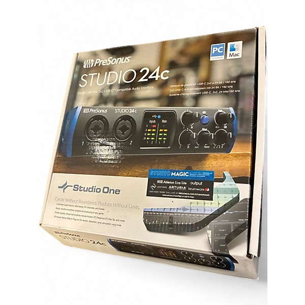 Used PreSonus Studio 24C Audio Interface
