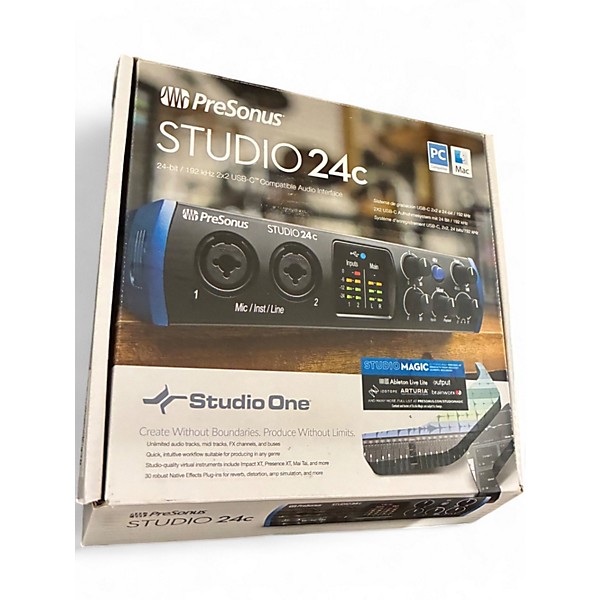 Used PreSonus Studio 24C Audio Interface